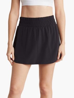 Zella Black Athletic Skort with Elastic Waistband